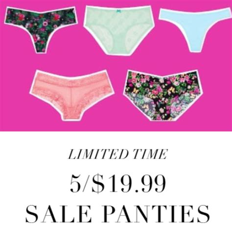 5 for 20 panties|5 for $20 Victoria Secret Panties .